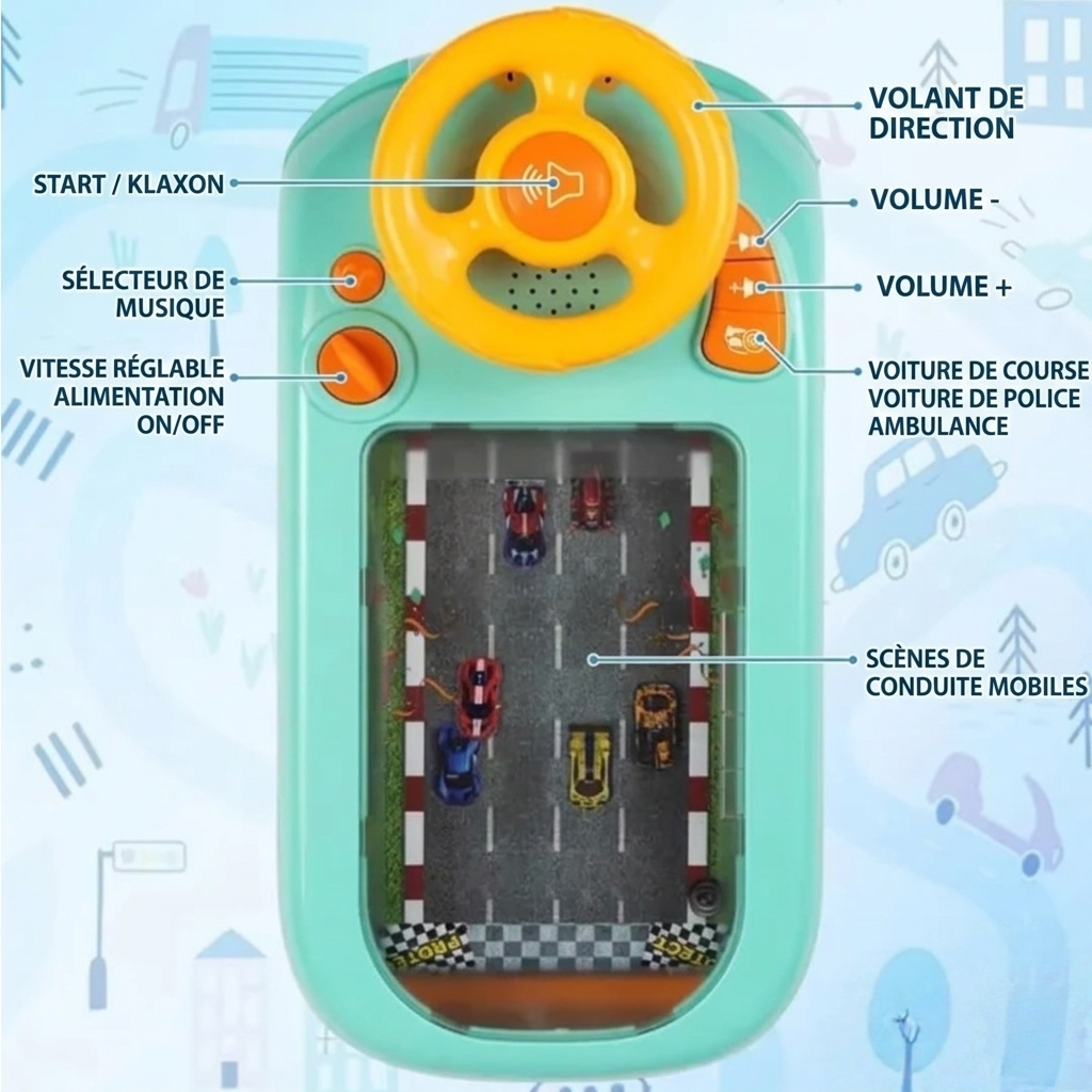 Jeu Course Auto