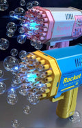Pistolet à bulles, vue de profil 
