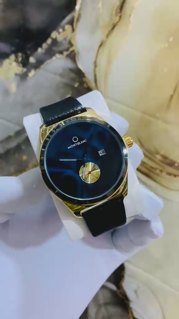 Montre Homme Elite – Cadran Épuré & Bracelet Cuir
