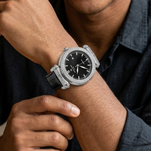 Montre Patek Philippe portée au poignet 