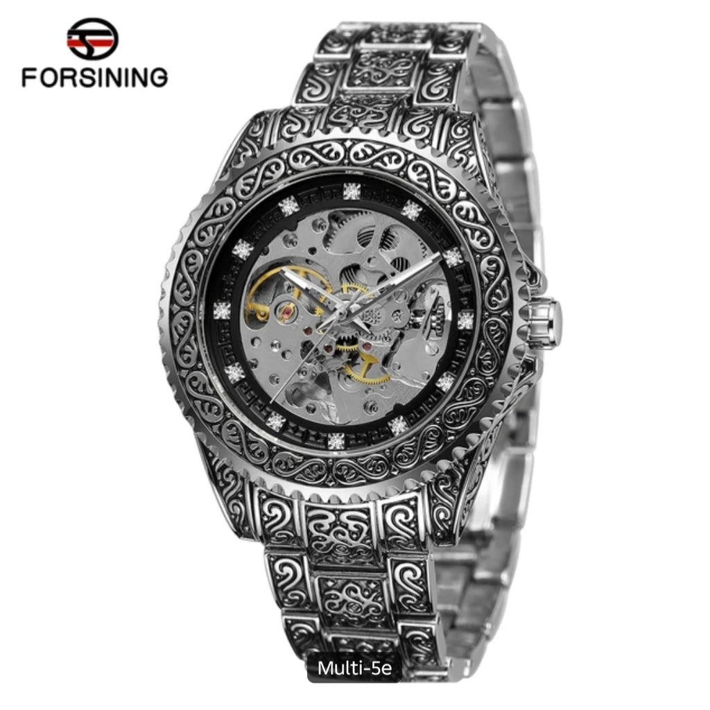 Montre Squelette Royale Forsining GMT1213 - Vintage pour homme – vue 2