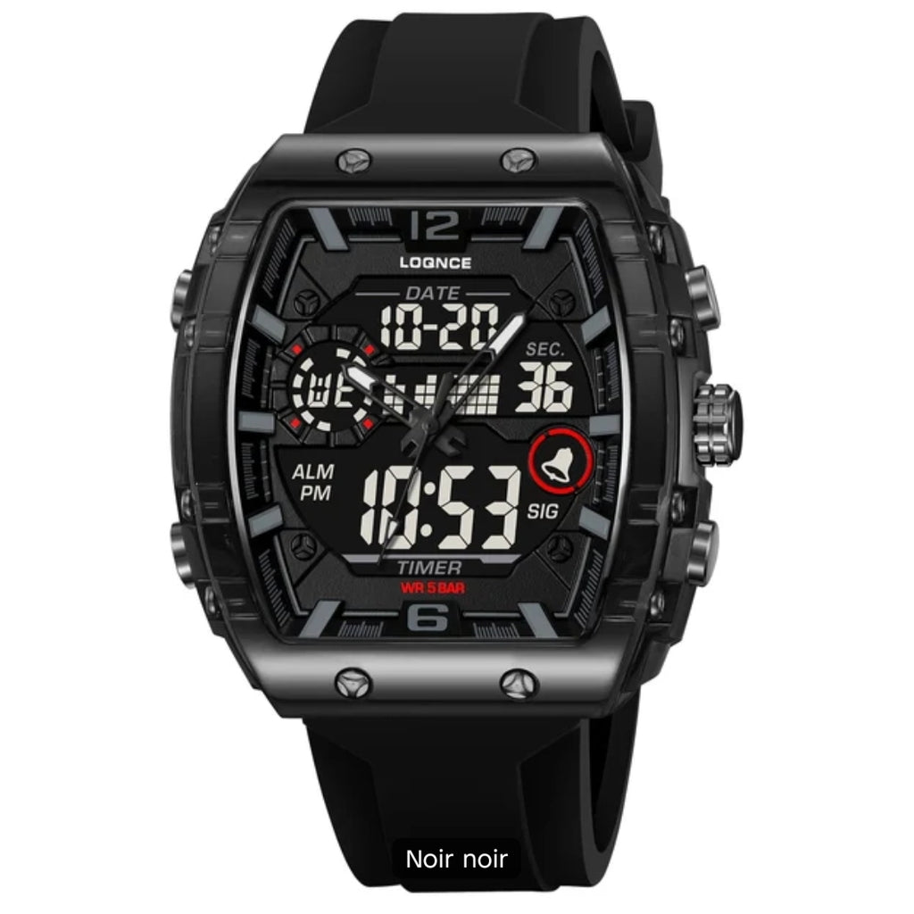 Montre de Sport LOQNCE 98003 - Digitale & Analogique pour homme – vue 2