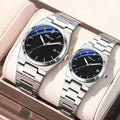 Pack de 2 Montres Assorties Homme et Femme - Mouvement Quartz & Calendrier