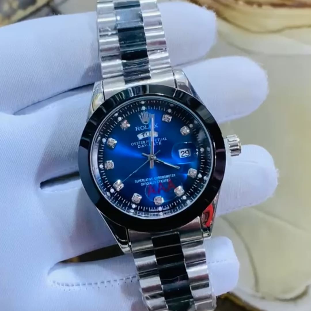 Montre Homme Cadran Alvéolé Doré