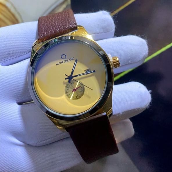 Montre Homme Elite – Cadran Épuré & Bracelet Cuir