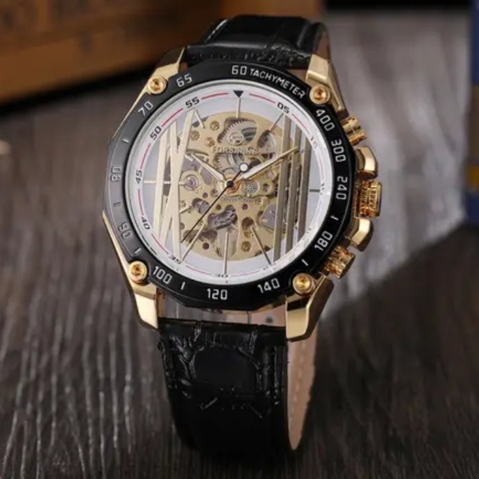 Montre Forsining GMT997 automatique, vue de face