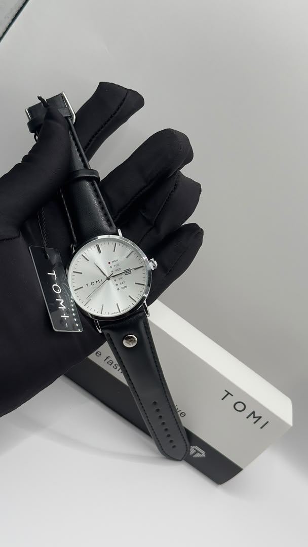 Montre TOMI T-019 Maverick en cuir – Homme