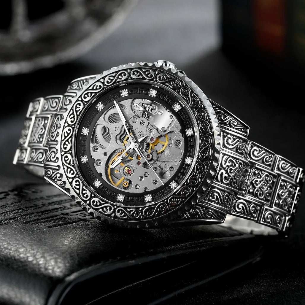 Montre Forsining GMT1213, vue de profil